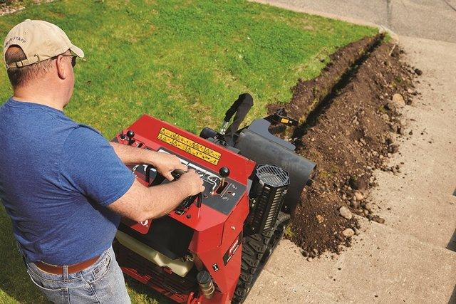 Rental In Abilene for a trencher