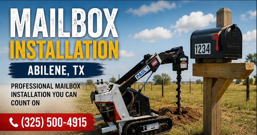 broken mailbox post replacement abilene.jpg