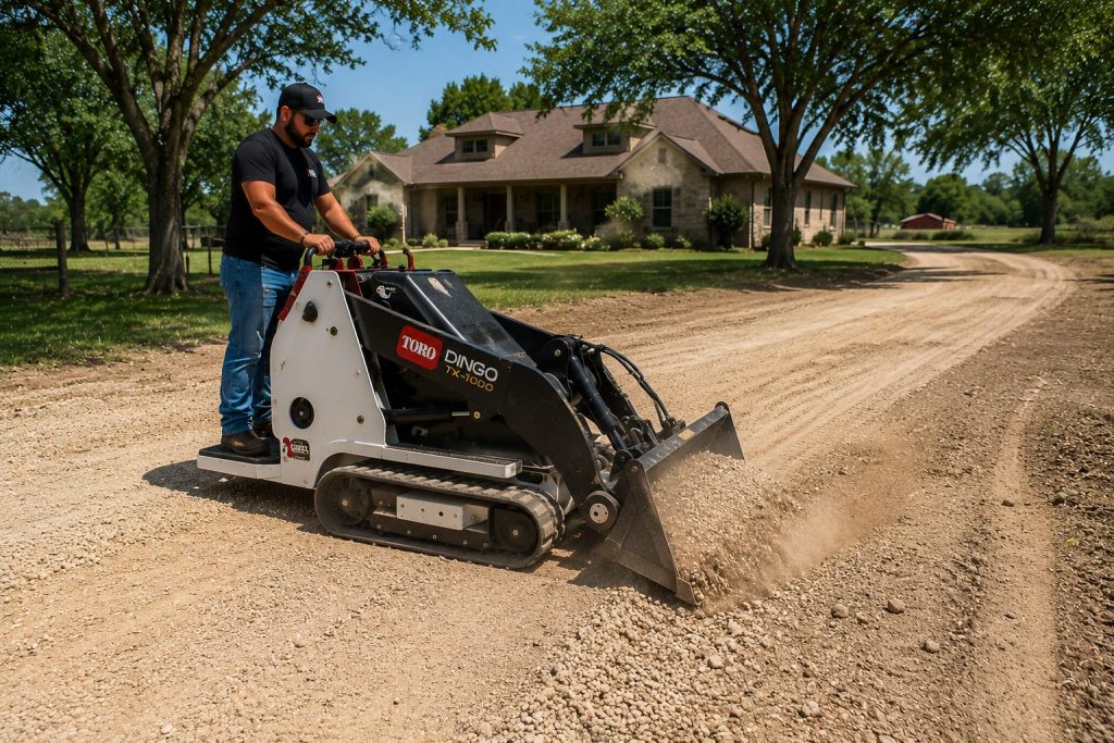 caliche driveway repair abilene