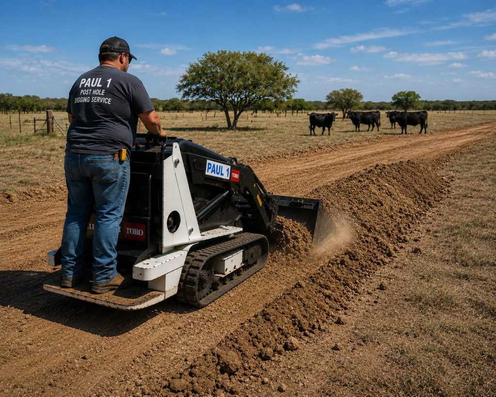 Driveway and dirt grading service in Abilene TX