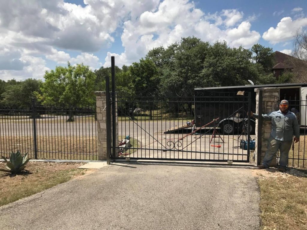 Driveway gate installation service in Abilene TX