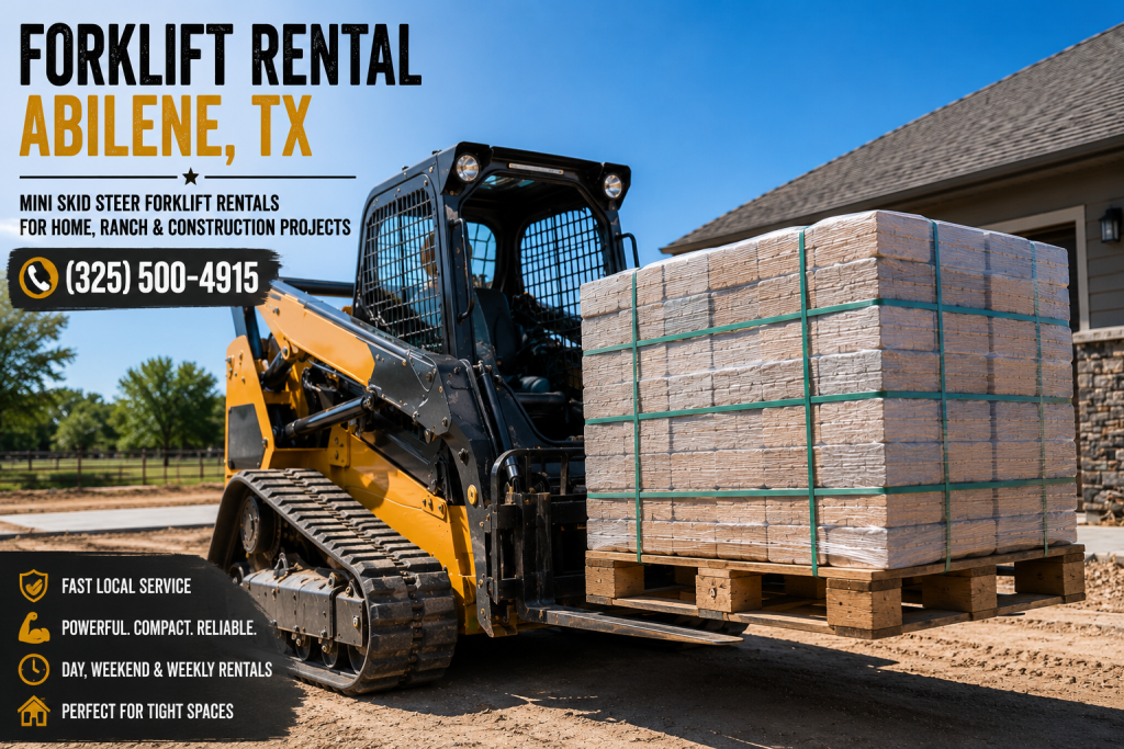 Get a forklift rental in Texas fast