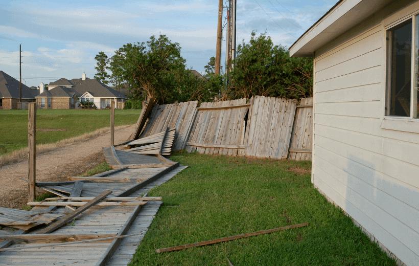 Gate fence post installation in Abilene TX