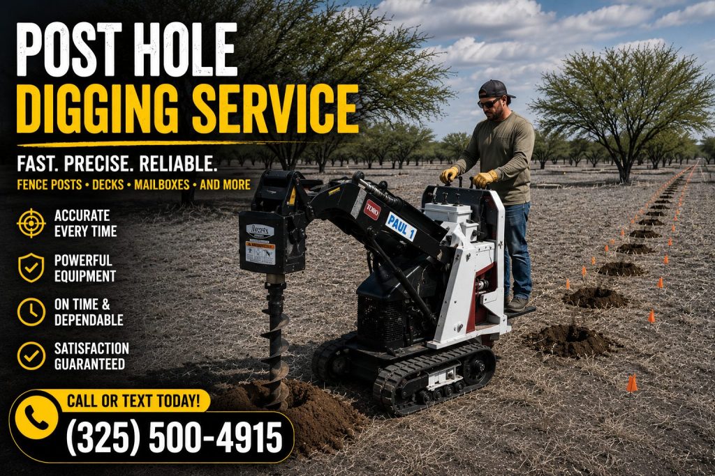 Gate post installation service in Abilene TX
