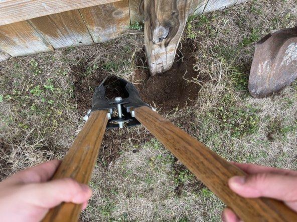Livestock fence post hole drilling in Abilene Texas