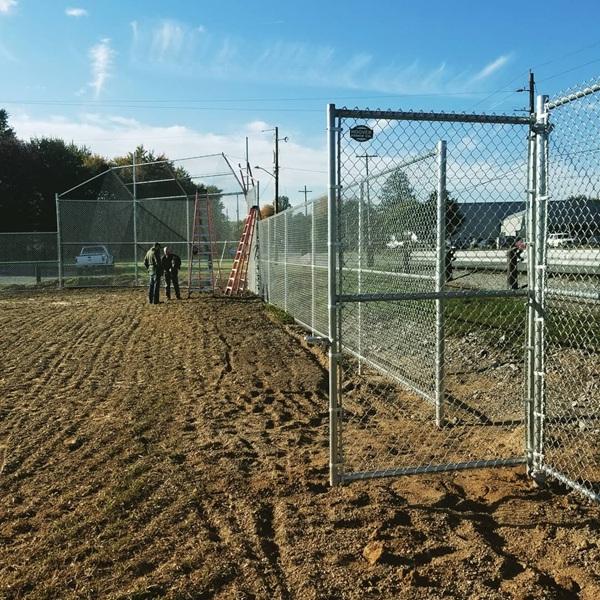 Pipe fence installation using 2 man earth auger in Abilene TX