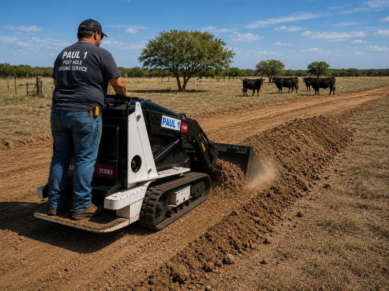 Driveway and dirt grading service in Abilene TX